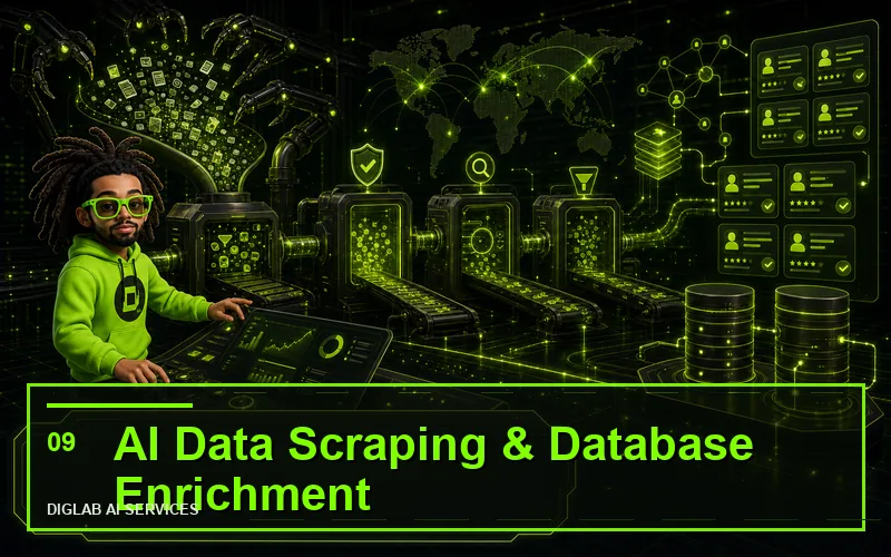 Scraping de données IA & enrichissement de bases de données