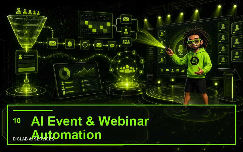 Automatisation IA d'événements & webinaires