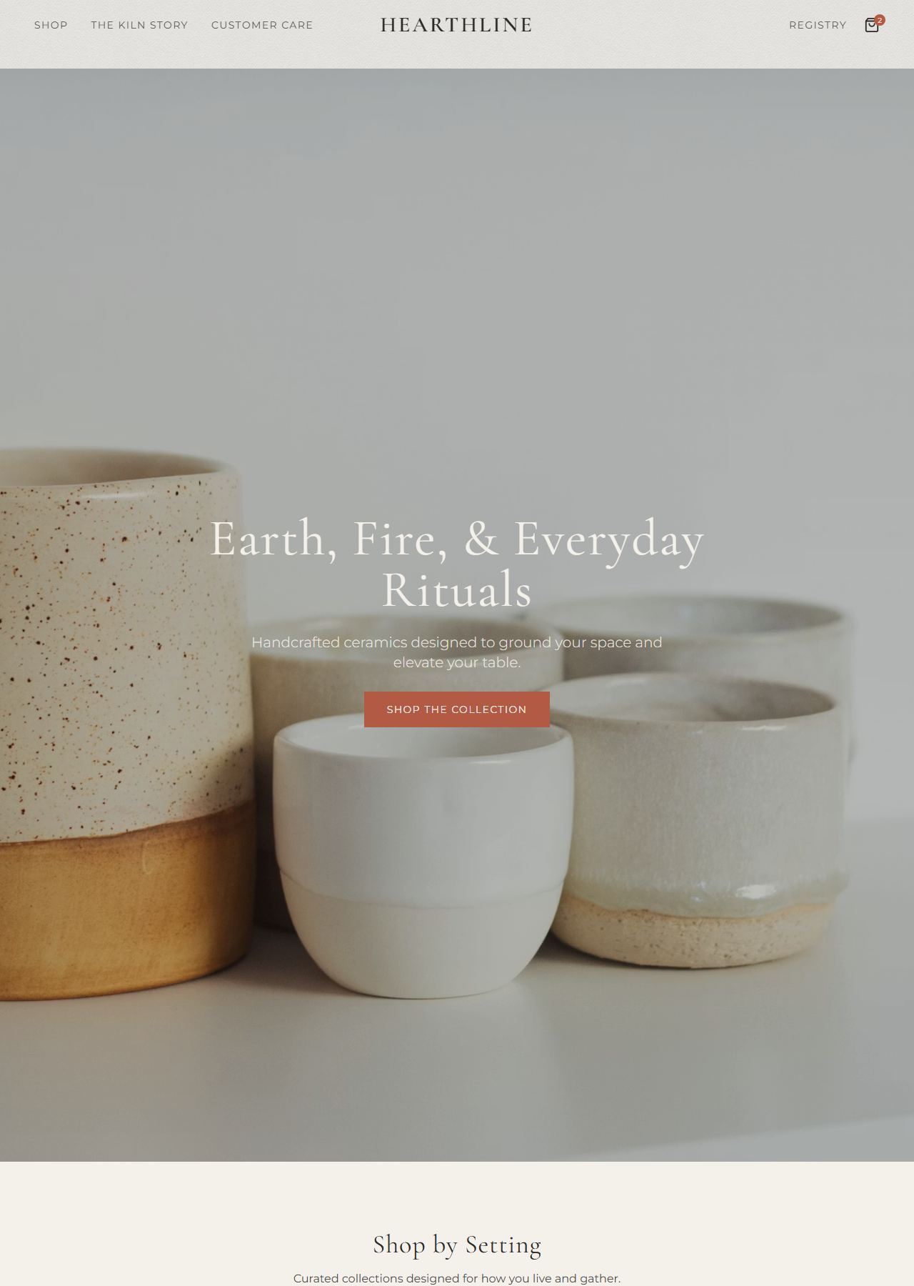 Hearthline Ceramics demo preview